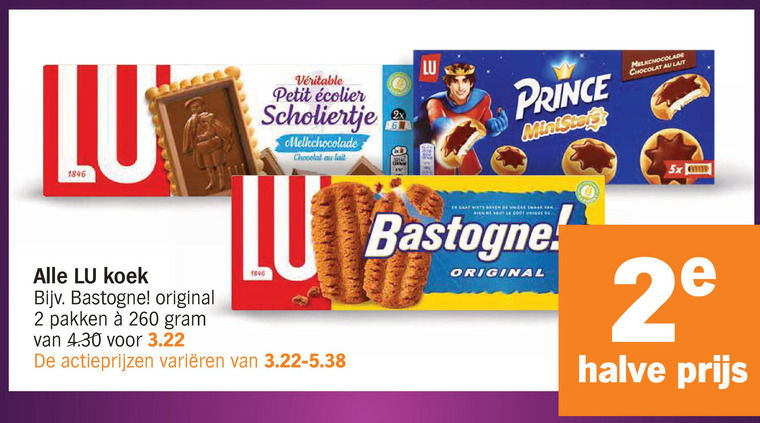 Lu   biscuits folder aanbieding bij  Albert&nbsp;Heijn - details