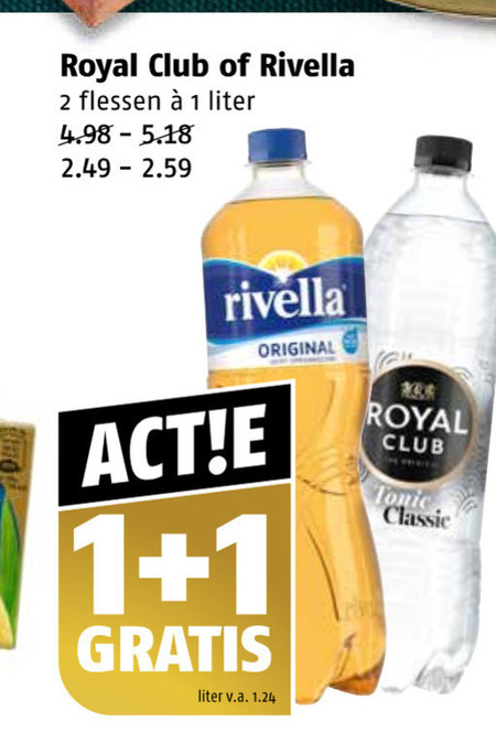 Royal Club   frisdrank folder aanbieding bij  Poiesz - details