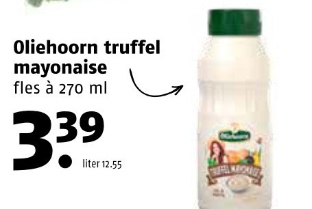 Oliehoorn   mayonaise folder aanbieding bij  Poiesz - details