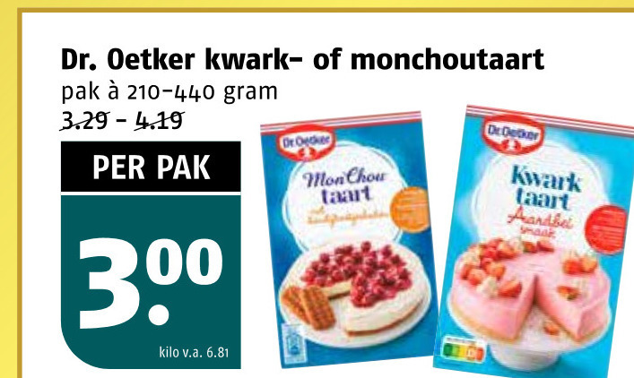 Dr Oetker   bakmix folder aanbieding bij  Poiesz - details