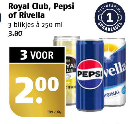 Royal Club   frisdrank, cola folder aanbieding bij  Poiesz - details