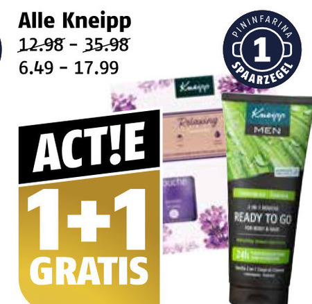 Kneipp   douchegel folder aanbieding bij  Poiesz - details