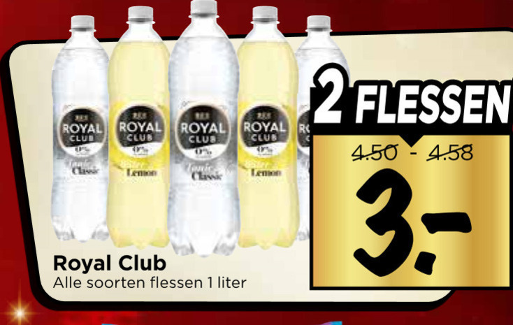Royal Club   frisdrank folder aanbieding bij  Vomar - details