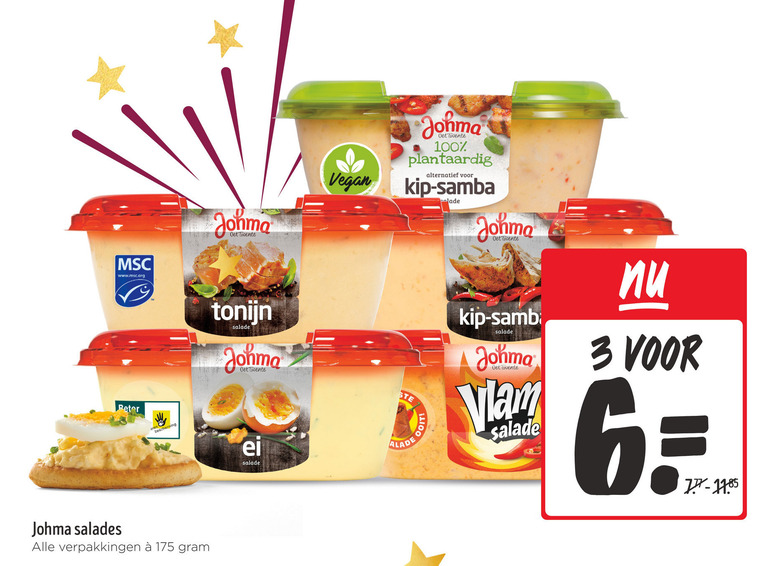 Johma   salade folder aanbieding bij  Jumbo - details