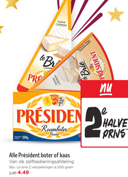 President   brie, roomboter folder aanbieding bij  Jumbo - details