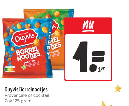 Duyvis   borrelnootjes folder aanbieding bij  Jumbo - details