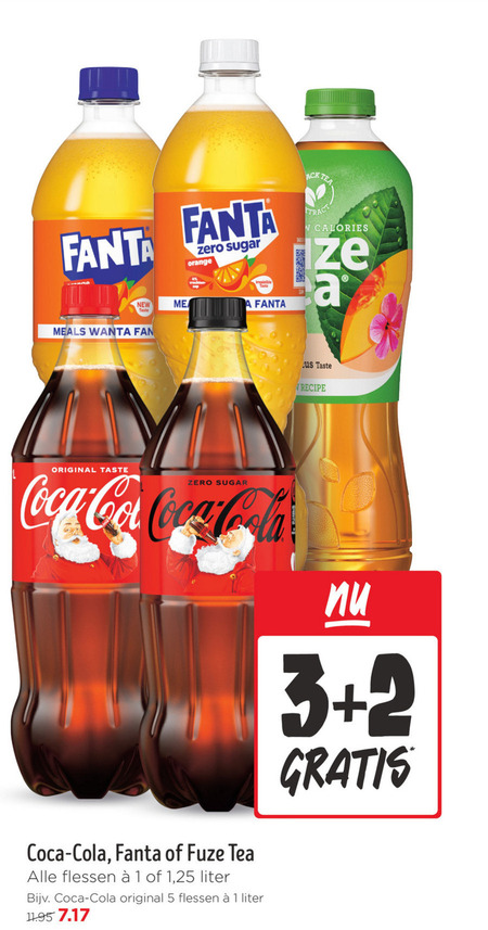 Fuze Tea   ice tea, frisdrank folder aanbieding bij  Jumbo - details