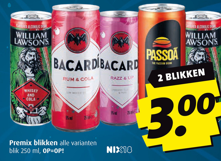 Bacardi   mixdrank folder aanbieding bij  Boni - details