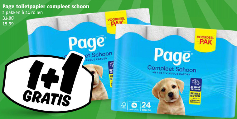 Page   toiletpapier folder aanbieding bij  Poiesz - details