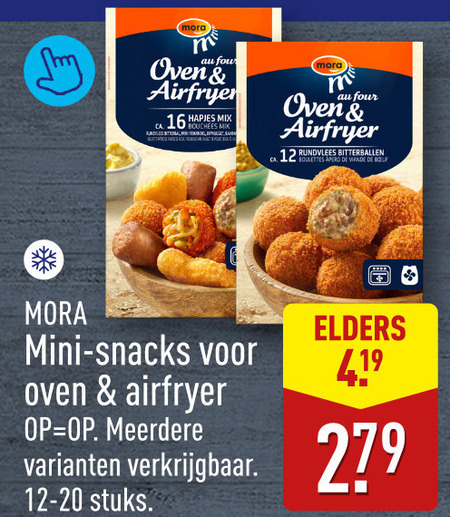 Mora   snack folder aanbieding bij  Aldi - details
