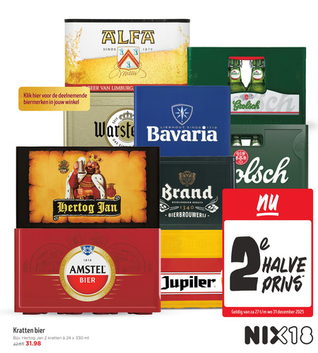 Brand   krat bier folder aanbieding bij  Jumbo - details