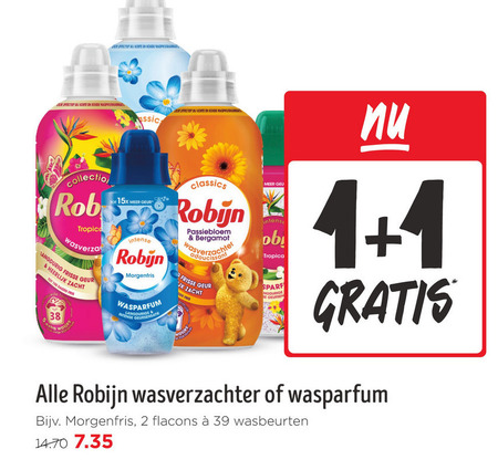 Robijn   wasverzachter folder aanbieding bij  Jumbo - details