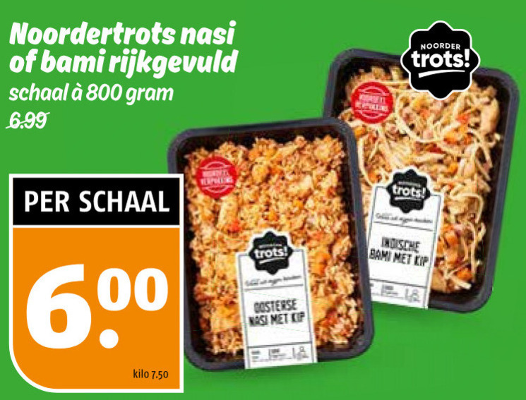 Noordertrots   oosterse maaltijd folder aanbieding bij  Poiesz - details