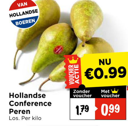 Conference   peren folder aanbieding bij  Vomar - details