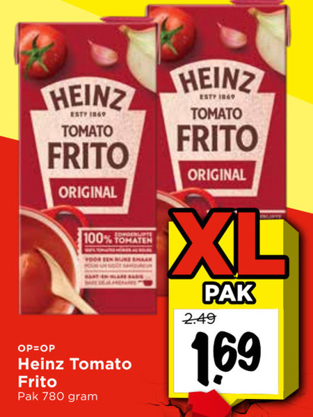 Heinz   tomatenpuree folder aanbieding bij  Vomar - details