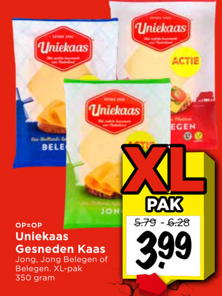 Uniekaas   kaasplakken folder aanbieding bij  Vomar - details