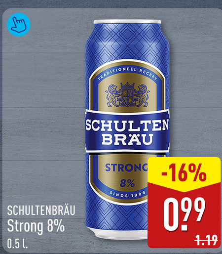 Schultenbrau   speciaalbier folder aanbieding bij  Aldi - details