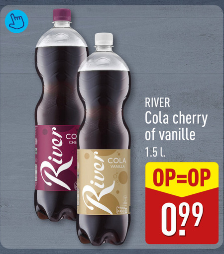 River   cola folder aanbieding bij  Aldi - details