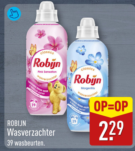 Robijn   wasverzachter folder aanbieding bij  Aldi - details