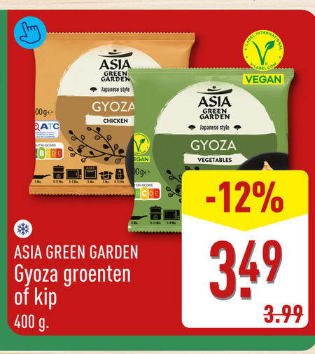 Asia Green Garden   oosterse maaltijd folder aanbieding bij  Aldi - details
