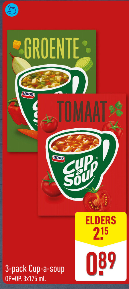 Cup a Soup   soep folder aanbieding bij  Aldi - details