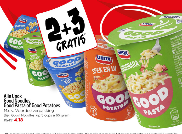Unox   noodles folder aanbieding bij  Jumbo - details