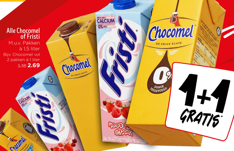 Chocomel   drinkyoghurt, chocolademelk folder aanbieding bij  Jumbo - details