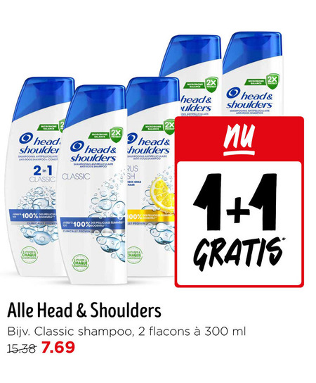 Head and Shoulders   shampoo folder aanbieding bij  Jumbo - details
