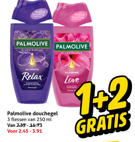Palmolive   douchegel folder aanbieding bij  Hoogvliet - details