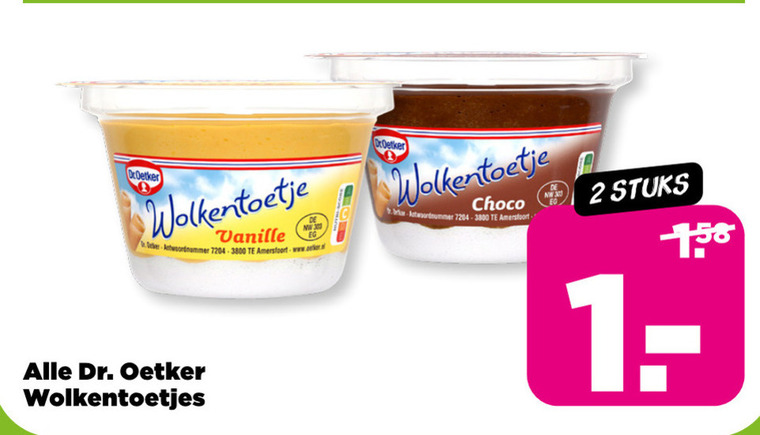 Dr Oetker   toetje folder aanbieding bij  Plus - details