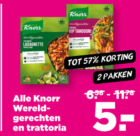 Knorr   maaltijdmix folder aanbieding bij  Plus - details