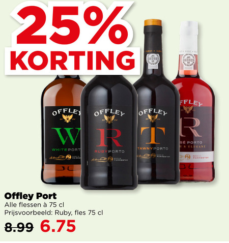 Offley   port folder aanbieding bij  Plus - details