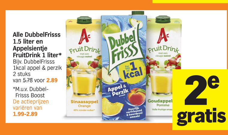 Appelsientje   fruitdrank folder aanbieding bij  Albert&nbsp;Heijn - details