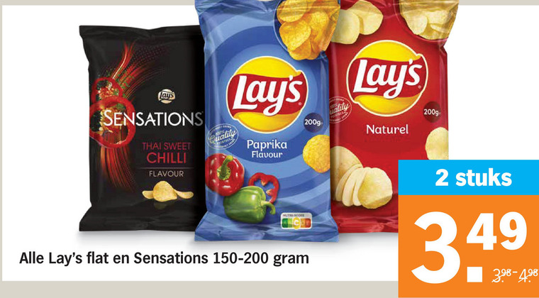 Lays   chips folder aanbieding bij  Albert&nbsp;Heijn - details