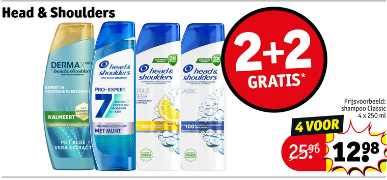 Head and Shoulders   shampoo folder aanbieding bij  Kruidvat - details
