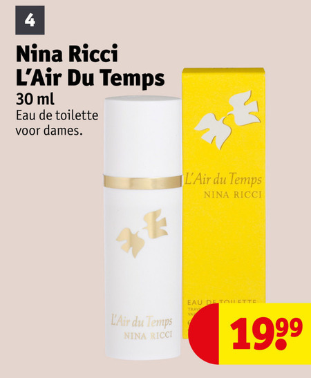 Nina Ricci   eau de toilette folder aanbieding bij  Kruidvat - details