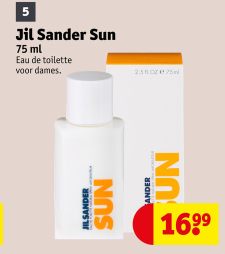 Jil Sander   eau de toilette folder aanbieding bij  Kruidvat - details
