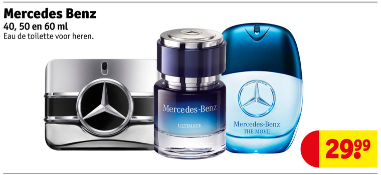 eau de toilette 40 50 60 mercedes benz ml heren ultimate move folder aanbieding bij Kruidvat