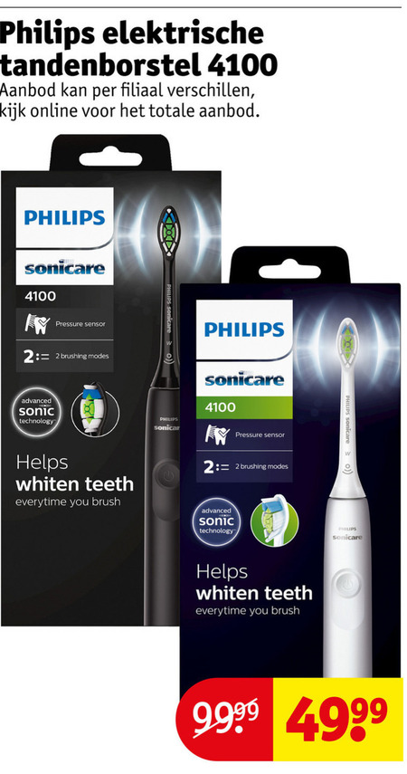 Philips   electrische tandenborstel folder aanbieding bij  Kruidvat - details