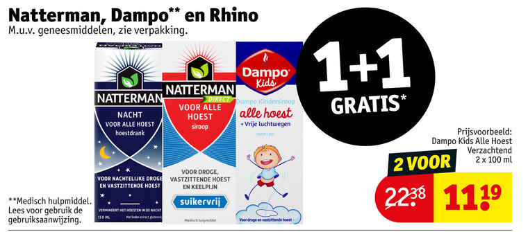Natterman   hoestsiroop folder aanbieding bij  Kruidvat - details