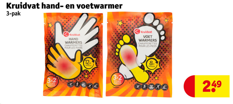 Kruidvat Huismerk   handwarmer folder aanbieding bij  Kruidvat - details