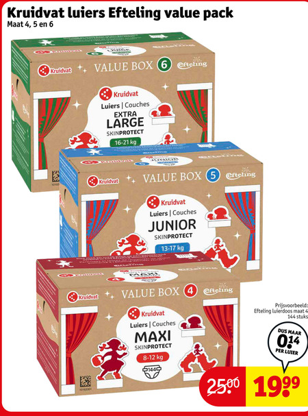 Kruidvat Huismerk   luiers folder aanbieding bij  Kruidvat - details