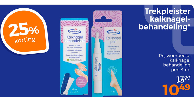 Trekpleister Huismerk   nagelverzorging folder aanbieding bij  Trekpleister - details