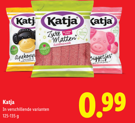 Katja   snoep folder aanbieding bij  Lidl - details