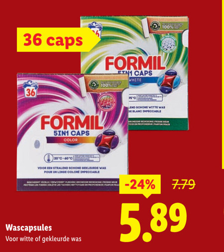 Formil   wasmiddel folder aanbieding bij  Lidl - details