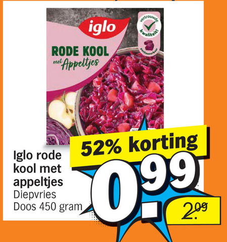Iglo   diepvriesgroente folder aanbieding bij  Albert&nbsp;Heijn - details