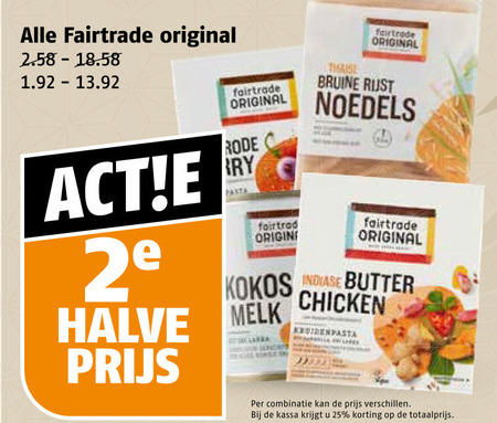 Fair Trade Original   koffie folder aanbieding bij  Poiesz - details