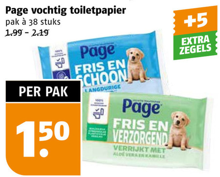 Page   vochtig toiletpapier folder aanbieding bij  Poiesz - details