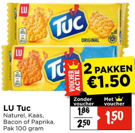 Lu Tuc   zoutje folder aanbieding bij  Vomar - details