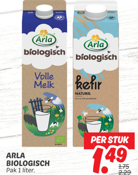 Arla   melk folder aanbieding bij  Dekamarkt - details